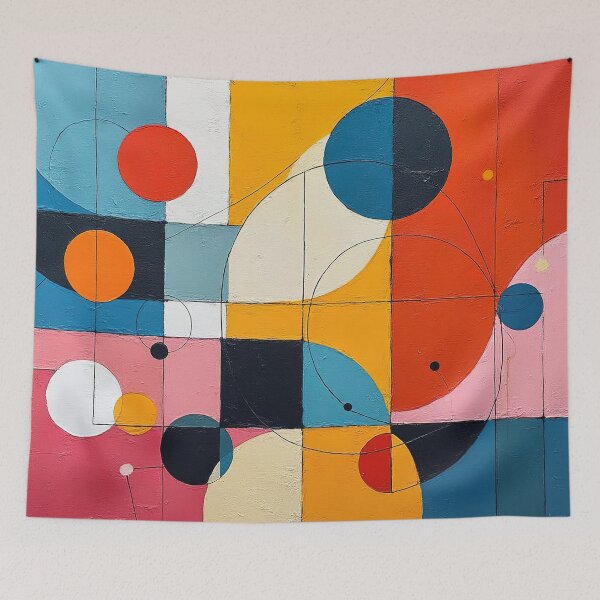 Item preview, Wassily Kandinsky Shapes Composition designed and sold by maniacfitness.