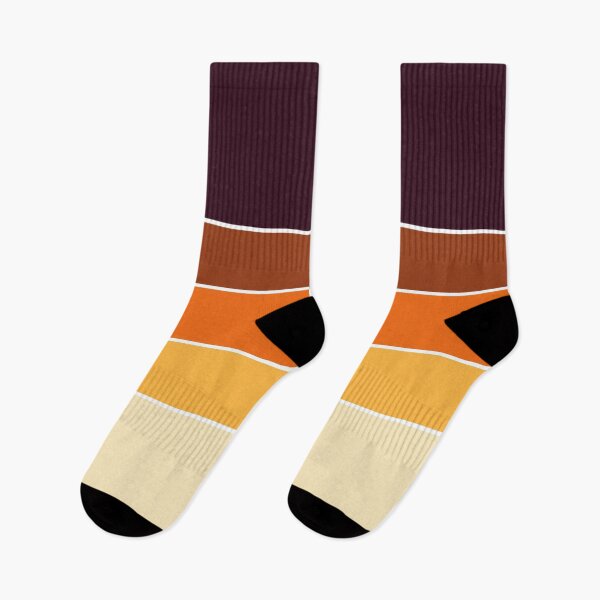 Item preview, German 70s Vintage Retro Stripes in Autumn Colors designed and sold by Deutschic.