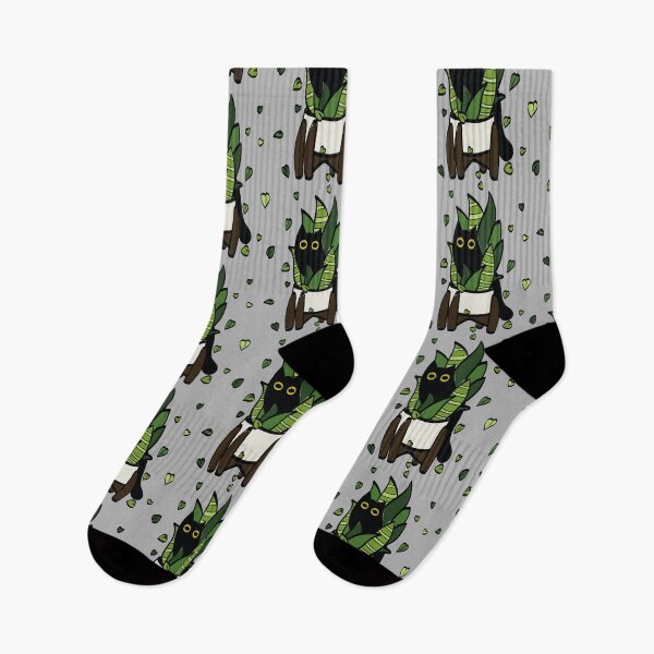 Item preview, Kittens with plants 5 designed and sold by MissKaffeina.