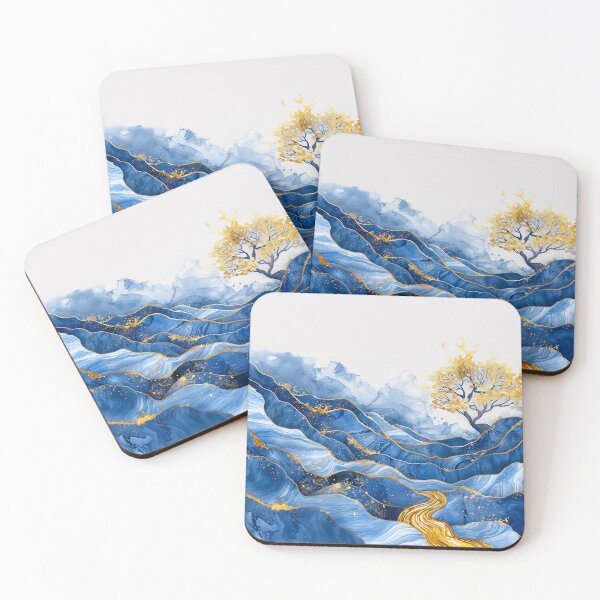 Item preview, Golden Path in Mountains designed and sold by shirley80935.