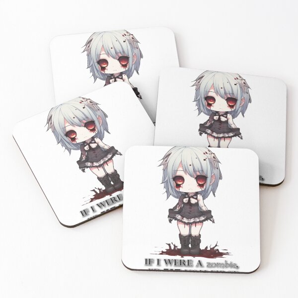 Item preview, if i were a zombie id eat you first designed and sold by KnottyToons.