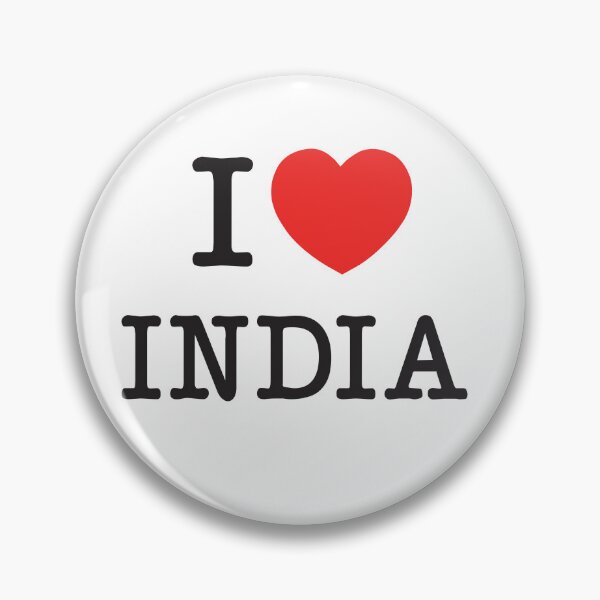 Item preview, I LOVE INDIA designed and sold by PaintedPixels01.