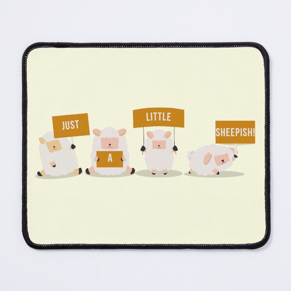 Item preview, Just a Little Sheepish designed and sold by CreativeFlux.