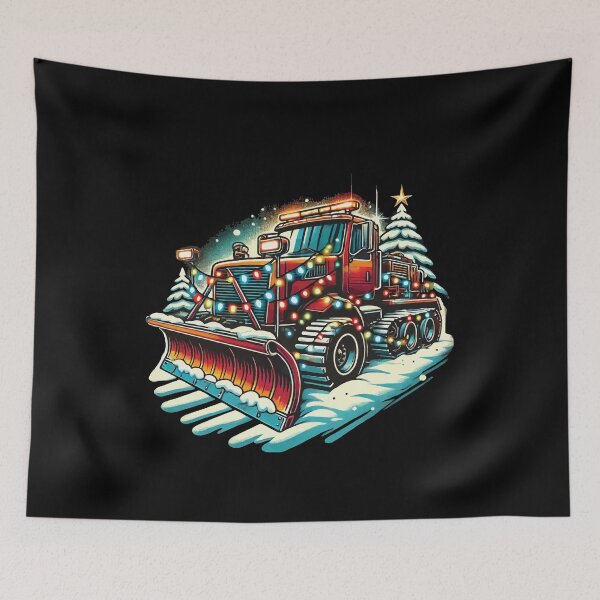 Item preview, Winter Christmas Snow Clearing Machine Vehicle designed and sold by LuminOrb.