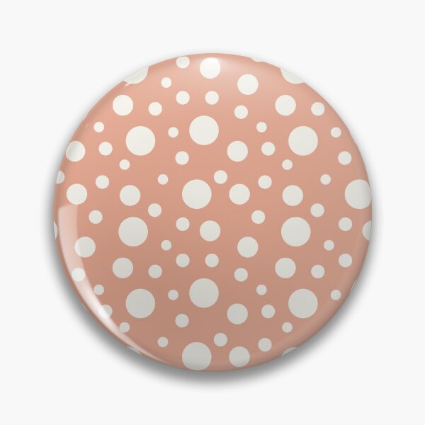Item preview, Harmonious White Dot Pattern on Light Pink designed and sold by Belhbib Art ⭐⭐⭐⭐⭐.