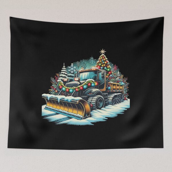 Item preview, Winter Christmas Snow Removal Machine Vehicle designed and sold by LuminOrb.