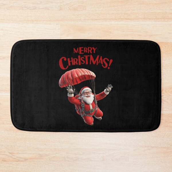 Item preview, Merry Christmas Skydiving Santa 1 designed and sold by Designed-By-KC.