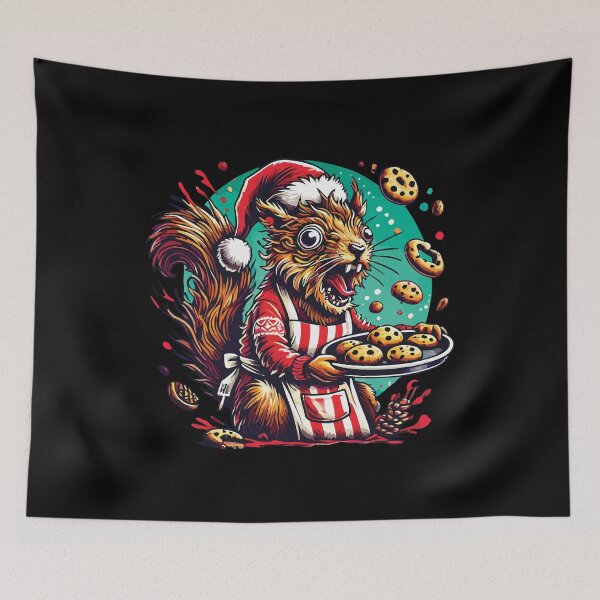 Item preview, Christmas Stress Funny Mama Squirrel designed and sold by LuminOrb.
