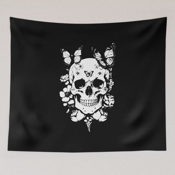 Item preview, Floral skull designed and sold by Brexmore3.