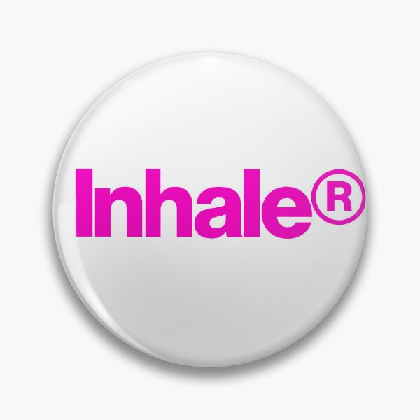 Item preview, Inhaler Band Logo Dark Pink designed and sold by claudiachoney.