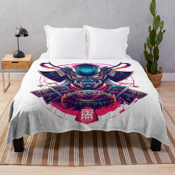Item preview, Futuristic Samurai Warrior - Cyberpunk Alien Mask designed and sold by MystiqSlav.