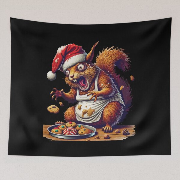 Item preview, Christmas Stress Funny Mama Squirrel designed and sold by LuminOrb.