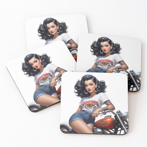 Item preview, “Retro Glamour: Charm and Audacity of Pin-Ups” designed and sold by CHRIST5000.
