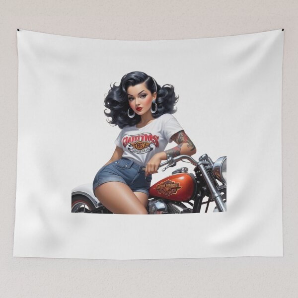Item preview, “Retro Glamour: Charm and Audacity of Pin-Ups” designed and sold by CHRIST5000.