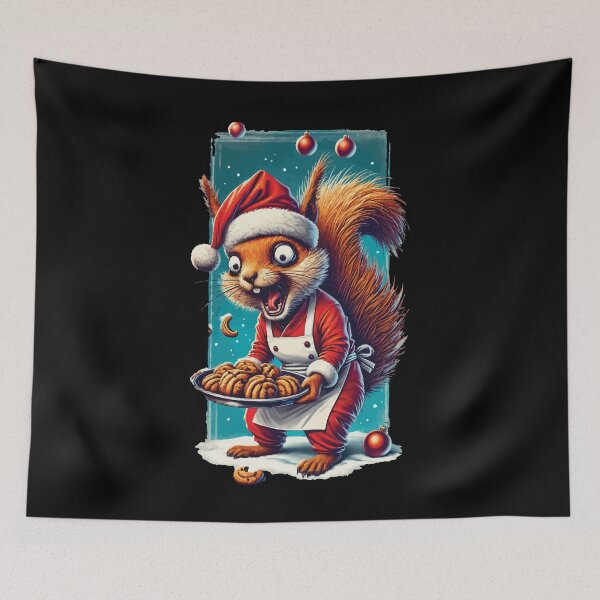 Item preview, Christmas Stress Funny Mama Squirrel designed and sold by LuminOrb.