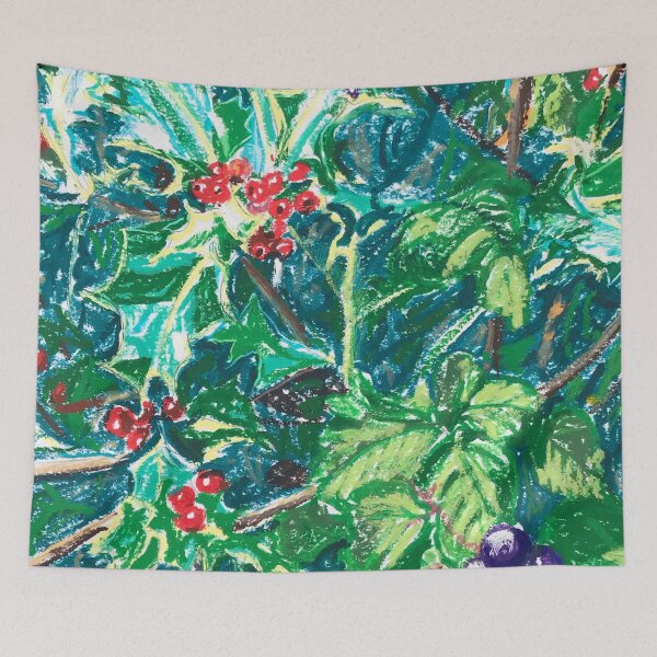 Item preview, The Holly and the Blackberry 96 designed and sold by Catherine Holland.