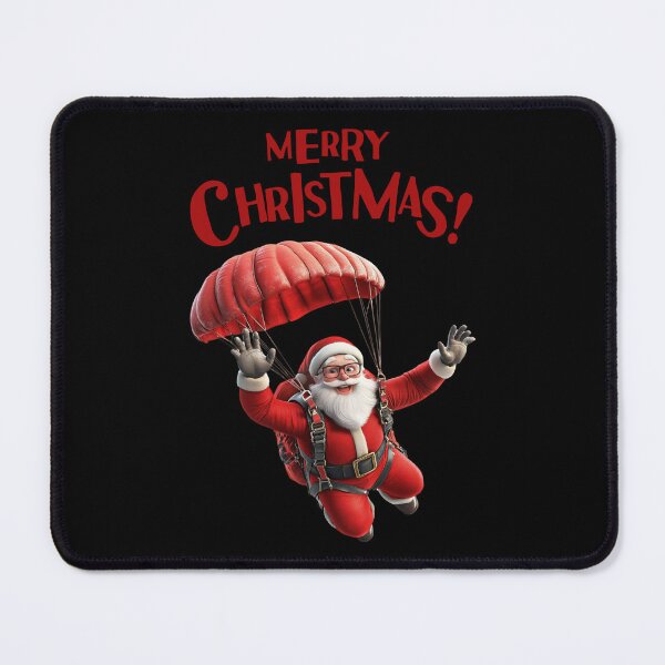 Item preview, Merry Christmas Skydiving Santa 1 designed and sold by Designed-By-KC.