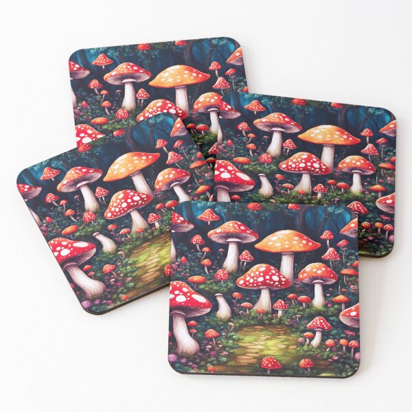 Item preview, Enchanted Mushroom Garden Fantasy Scene 5 designed and sold by Tom-Johnson.