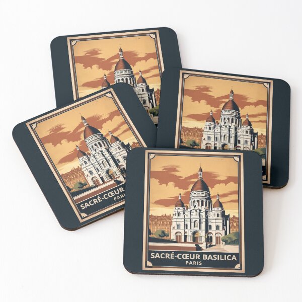 Item preview, A Vintage Travel Illustration of Paris - France designed and sold by GoodOldVintage.