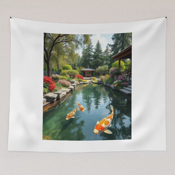 Item preview, Calm Pond Paradise designed and sold by sachinnaha.