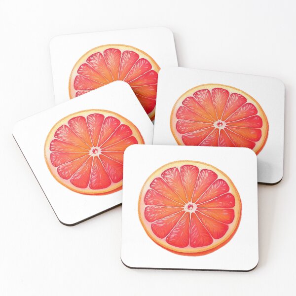 Item preview, Juicy Grapefruit Vibes - Fresh & Zesty Citrus Art designed and sold by CharlieMakes.