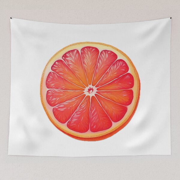 Item preview, Juicy Grapefruit Vibes - Fresh & Zesty Citrus Art designed and sold by CharlieMakes.