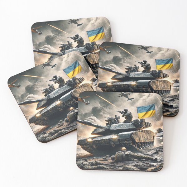 Item preview, Ukrainian soldier on the Abrams designed and sold by segushop.