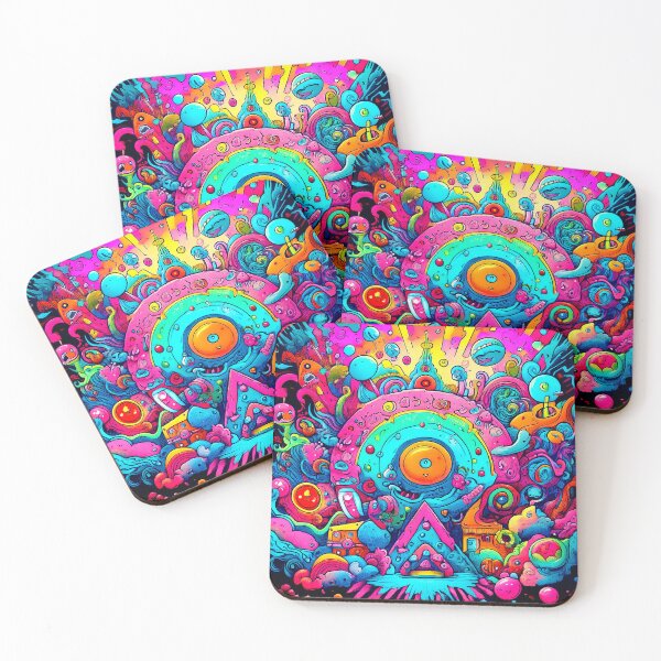Item preview, Neon Dreams: A Journey into Abstract Realms designed and sold by Outlet Raloel.