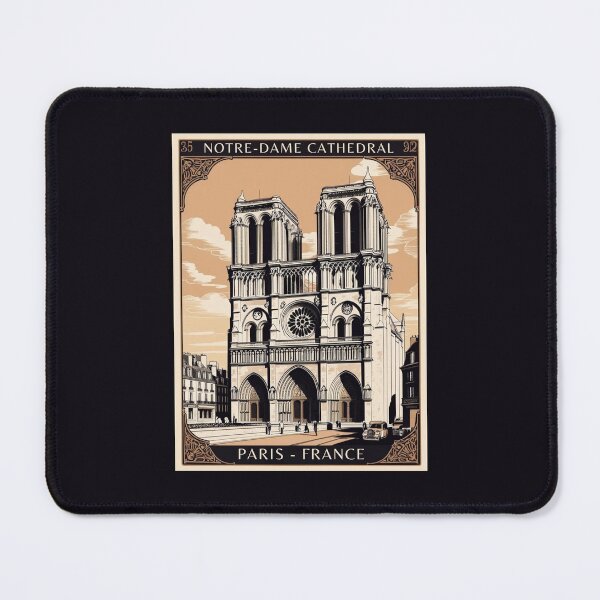 Item preview, A Vintage Travel Illustration of Paris - France designed and sold by GoodOldVintage.