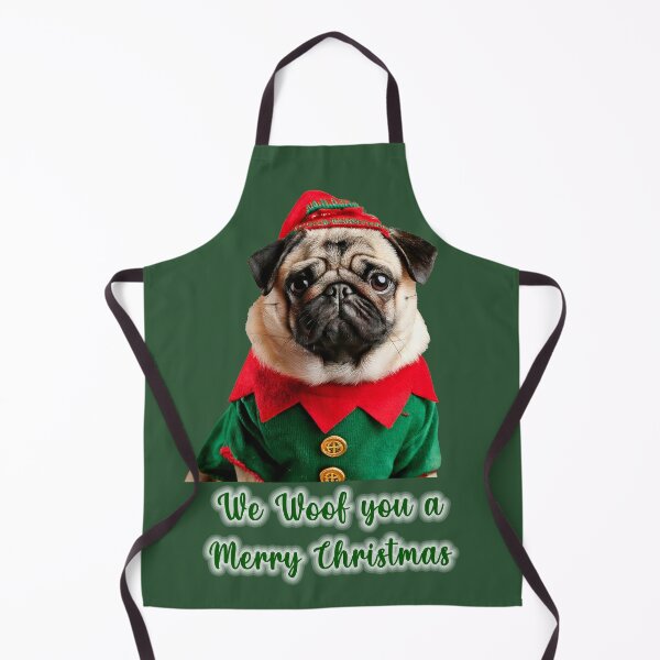Artikelvorschau, Weihnachtsmops entworfen und verkauft von WeirdMDK.