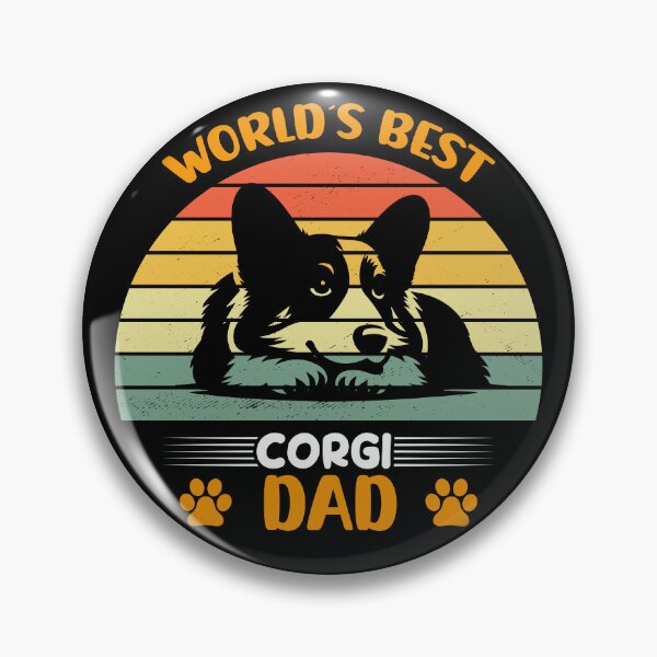 Item preview, Korgi Dog World's Best Corgi Dad designed and sold by Digitayaa.