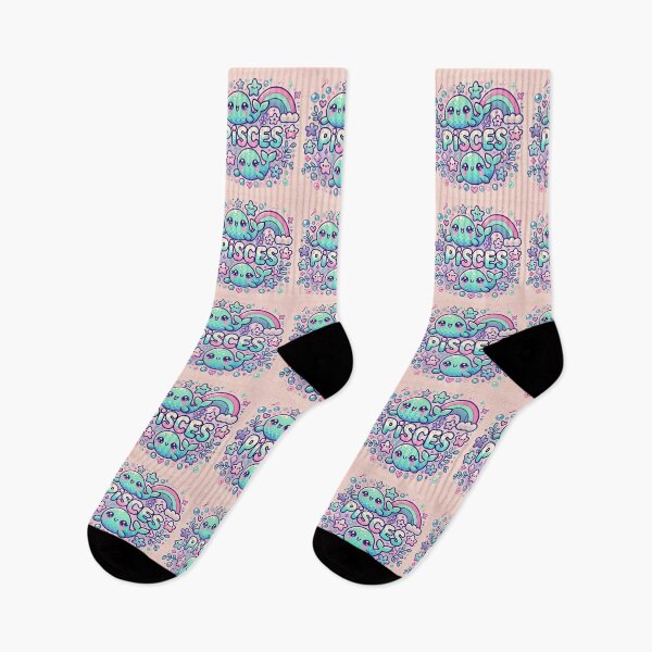Item preview, Cute Kawaii Pisces designed and sold by Sototos® ⭐⭐⭐⭐⭐.