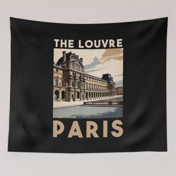 Item preview, A Vintage Travel Illustration of Paris - France designed and sold by GoodOldVintage.
