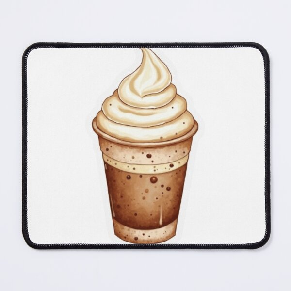 Item preview, Watercolor Mocha Coffee designed and sold by ArtQueen777.