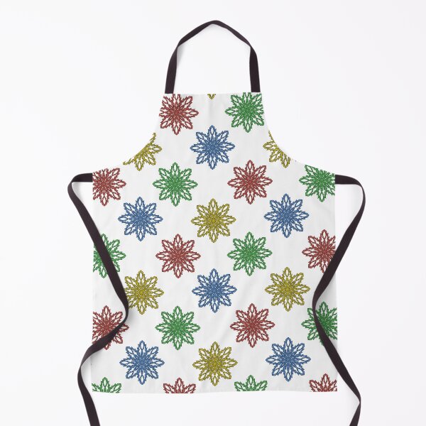Item preview, Pattern of snowflakes "Inspiration" of different colors designed and sold by Cherevan.