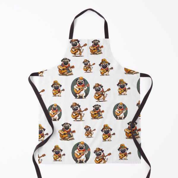 Item preview, Pug in Musical Costume Pattern 2 designed and sold by Tom-Johnson.