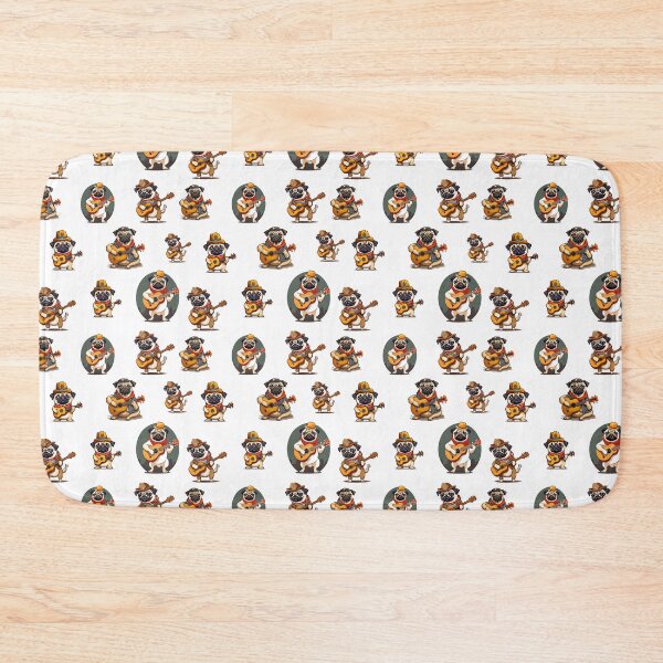 Item preview, Pug in Musical Costume Pattern 3 designed and sold by Tom-Johnson.