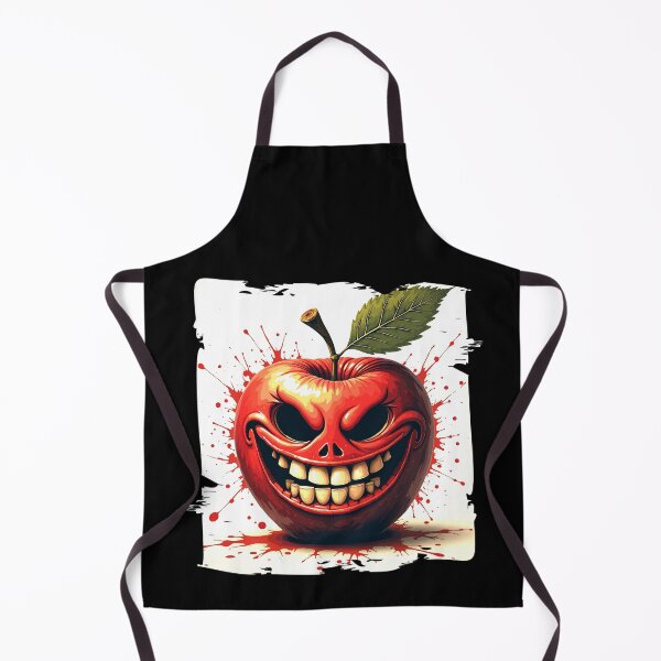 Item preview, Sinister Smiling Apple – Creepy and Unique Art designed and sold by Hungry-Murphy.