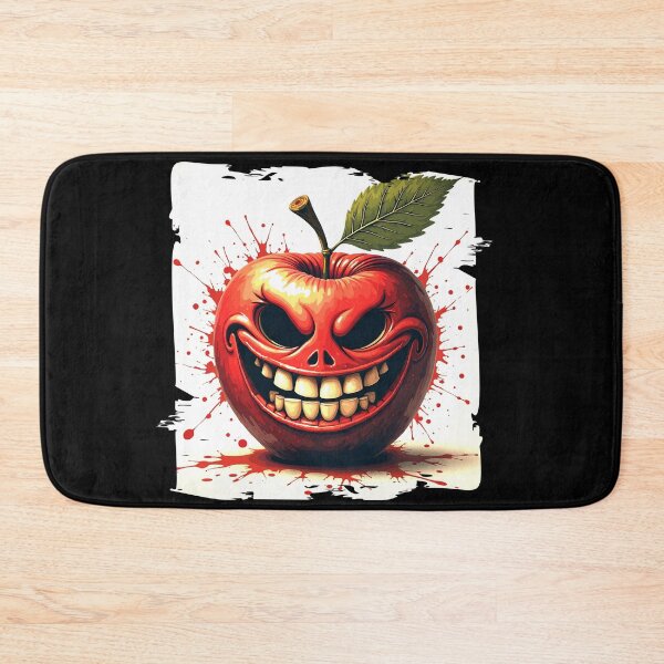 Item preview, Sinister Smiling Apple – Creepy and Unique Art designed and sold by Hungry-Murphy.