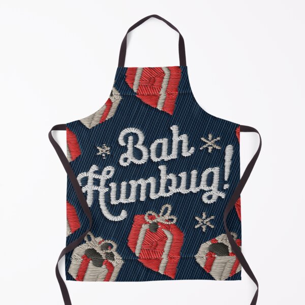 Item preview, Bah Humbug! Gift of Coal (Embroidery Photographic Print) designed and sold by TQDitty.