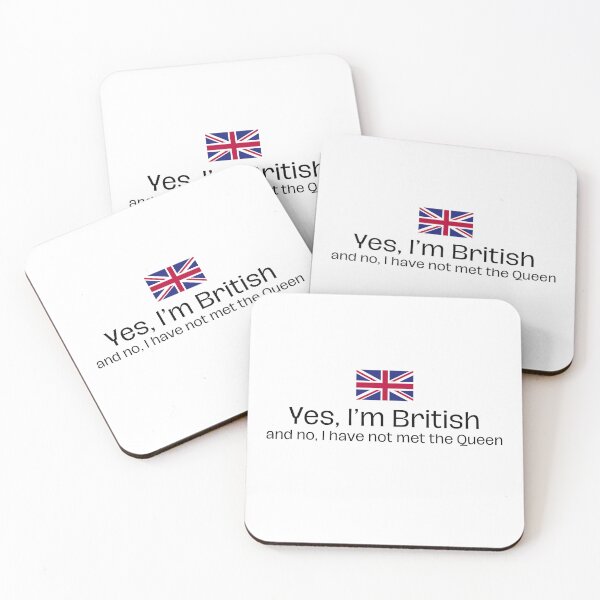Item preview, Yes, I'm British designed and sold by jennmaren.