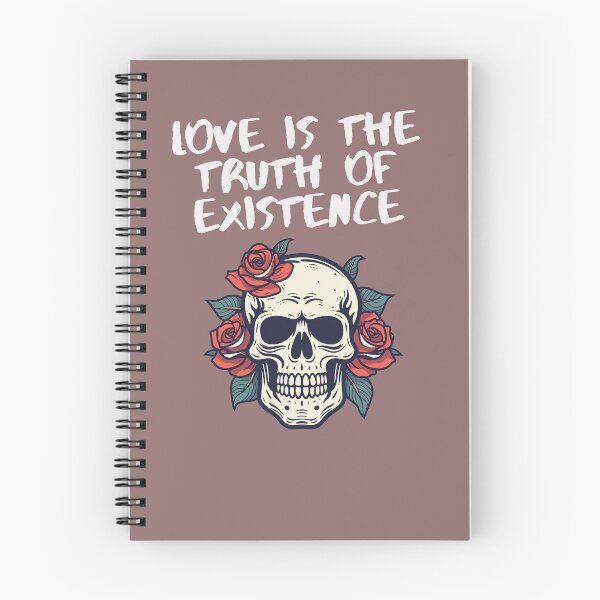 Item preview, Skull with Roses: Love and Existence designed and sold by TolgaSal.