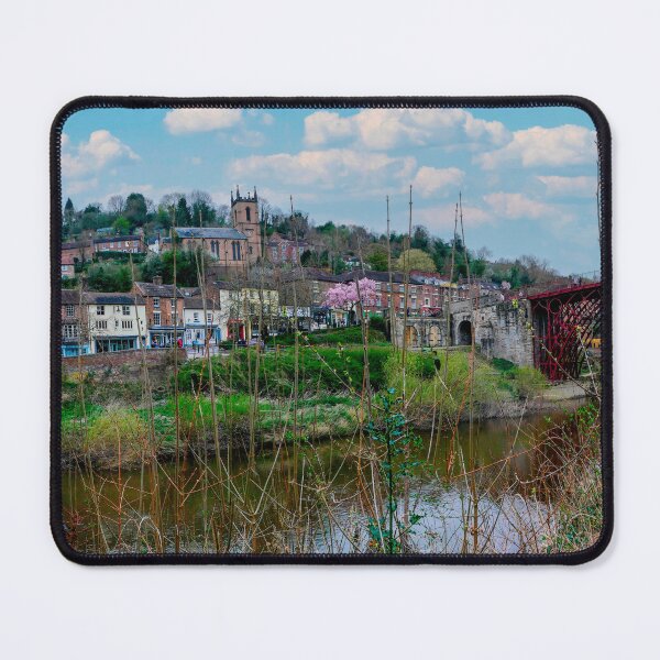 Item preview, Ironbridge Town Bridge Landscape designed and sold by simonhark.