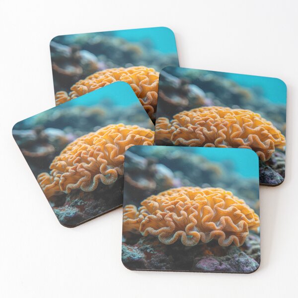 Item preview, Marine - Grooved Brain Coral designed and sold by KootenayDesigns.