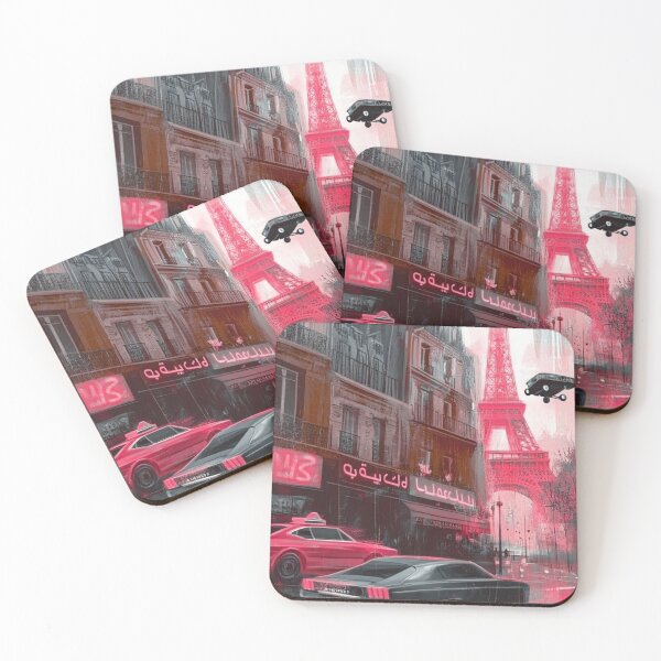 Item preview, Neon Dreams in Paris designed and sold by NomadicDreamer.