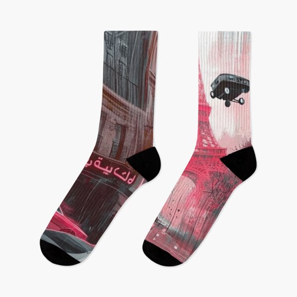 Item preview, Neon Dreams in Paris designed and sold by NomadicDreamer.