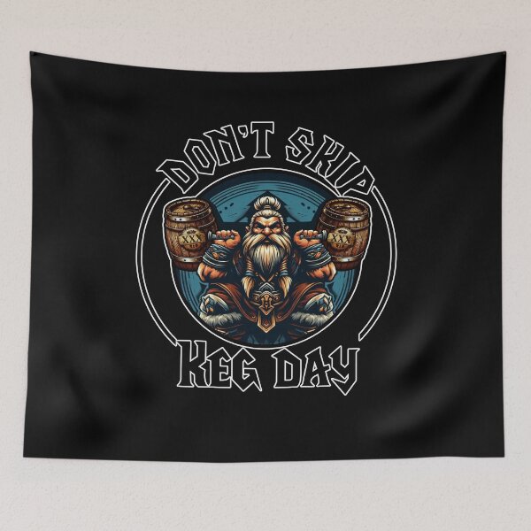 Item preview, Don't skip KEG day designed and sold by Zefkiel.