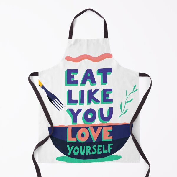 Item preview, Eat Like You Love Yourself – Empowering Wellness  designed and sold by pixelated_echoes.