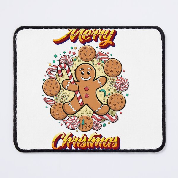 Item preview, Merry Christmas Gingerbread man designed and sold by inkadventure.
