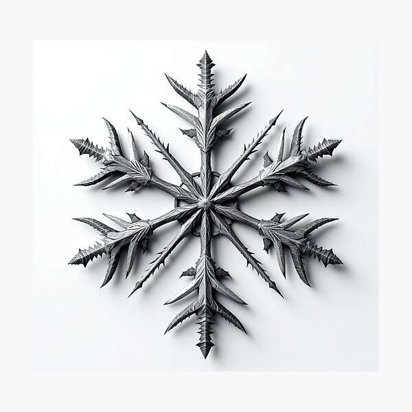 Item preview, Metal Snowflake 3 designed and sold by OrionPrintWorks.